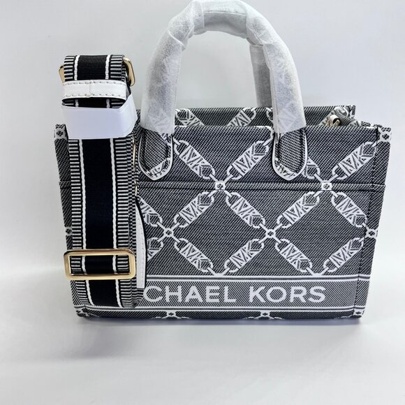Michael Kors Handbags - MICHAEL Michael Kors Empire Gigi Logo East West Messenger Bag Small
